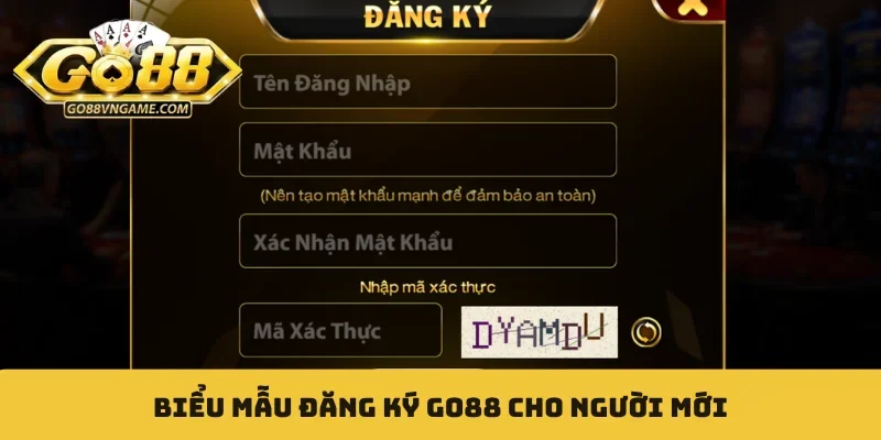 GO88 - Tải GO 88 IOS, APK, ANDROID Mới Nhất 2026 Biểu mẫu đăng ký GO88 cho người mới