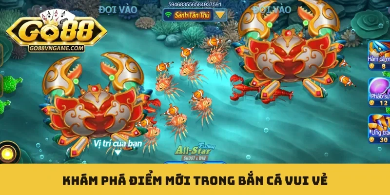 Bắn Cá Vui Vẻ - Đổi Mới Góc Nhìn Về Săn Thưởng Đại Dương Khám phá điểm mới trong bắn cá vui vẻ