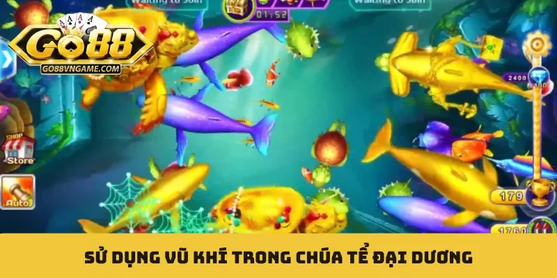 Sử dụng vũ khí trong Chúa Tể Đại Dương